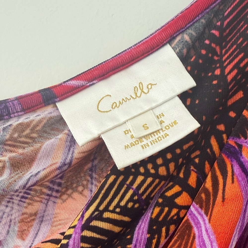 Camilla Multicolor One Shoulder Dress - Picture 6 of 6